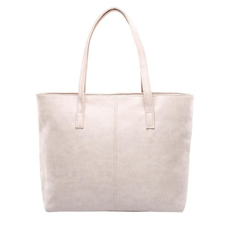 Luxury Shoulder Handbag - beige - Shoulder Bags
