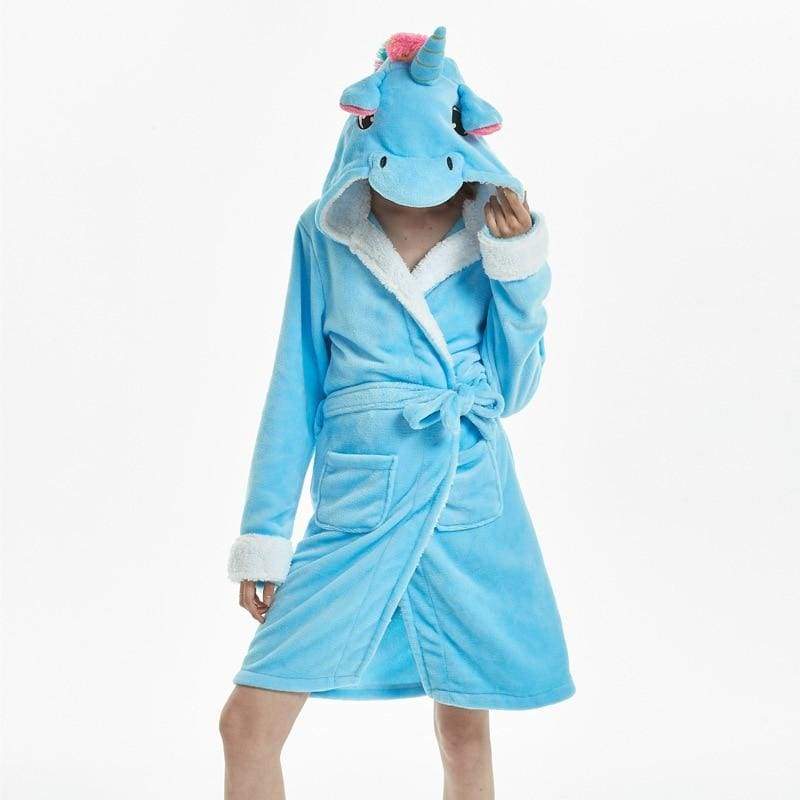 Magical Unicorn Robe - Blue sky horse / L - Robes