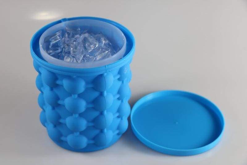 Magic Ice Cube Maker - Blue - Ice Cream Tubs