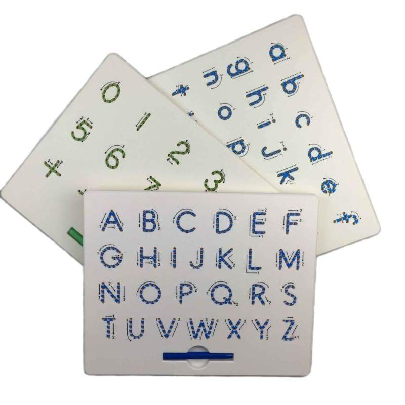 Magnetic alphabet learning board - Drawing Toys
