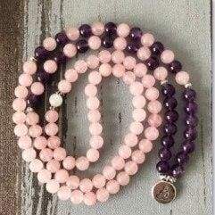 Mala Bracelets & Necklace - Buddha Bracelet - Woman Mala Necklace & Bracelets