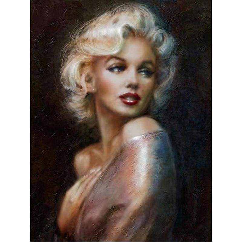 Marilyn Monroe diamond painting - Diamond Painting Cross Stitch