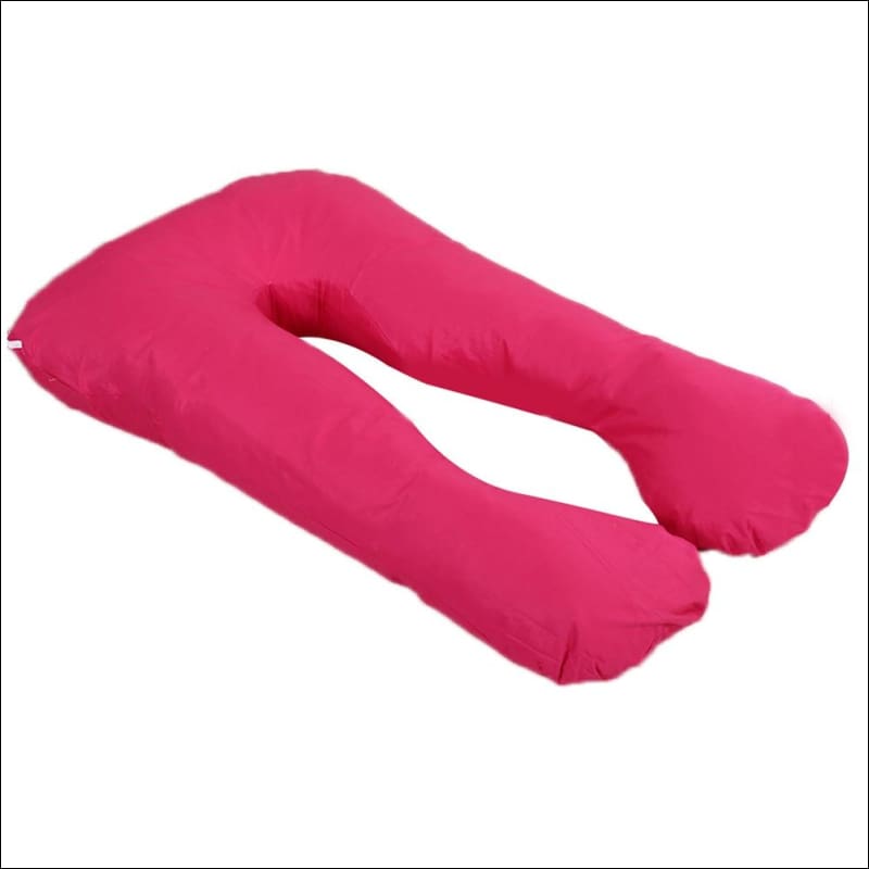 Maternity Pregnancy Pillow - Rose Red - Maternity Pregnancy Pillow