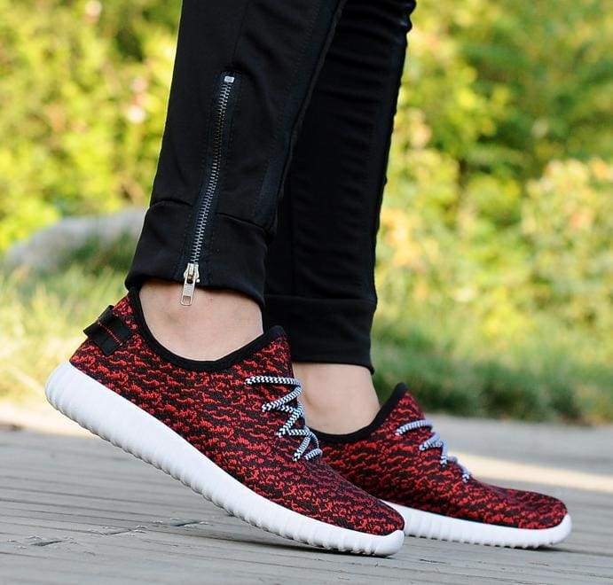 Men Mesh Shoes for Summer - Red / 6 - Mens Casual Shoes