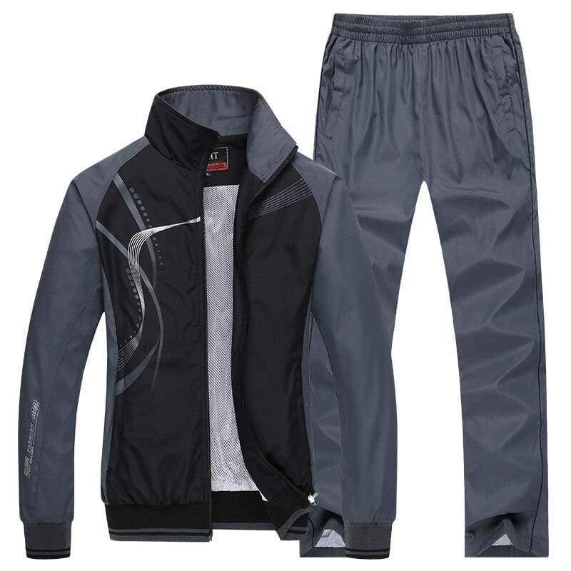 Men Sportswear Spring Autumn - Black / L - Sportswear