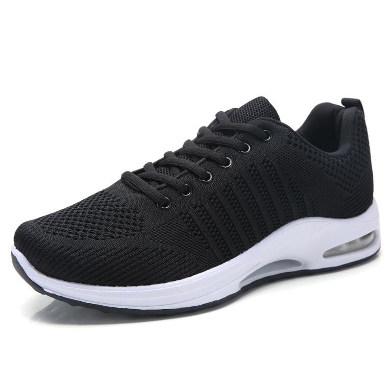 Mesh Breathable Sneakers Shoes For Men and Women - Black / 11 - Mens Casual Shoes