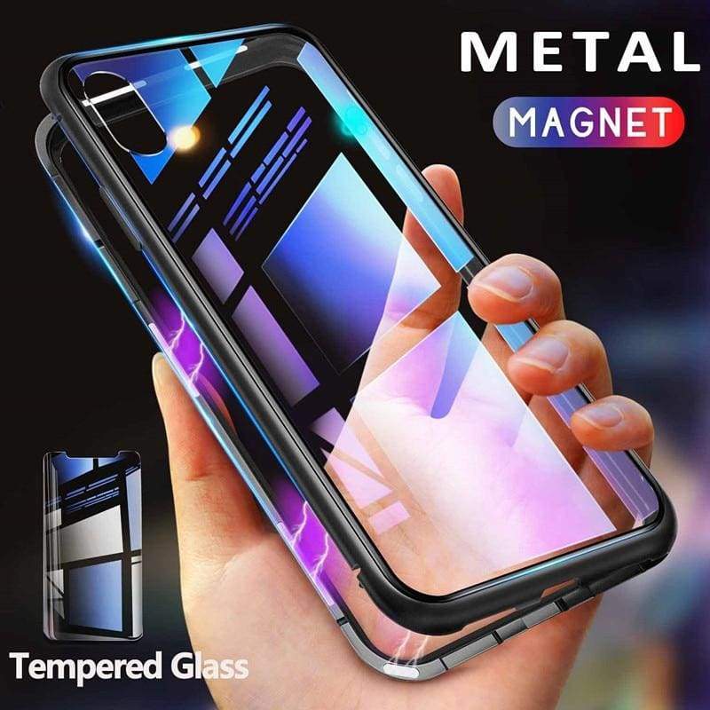 Metal Magnetic Case for iPhone & Samsung - Fitted Cases
