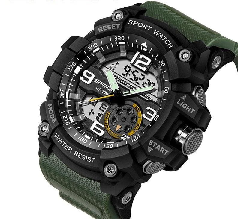Military Sports Watch - army green - Quartz Watches