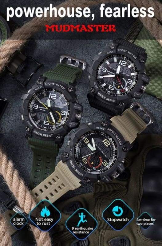Military Sports Watch - Quartz Watches