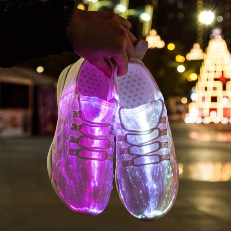 New Led Fiber Optic Shoes - LED Shoes