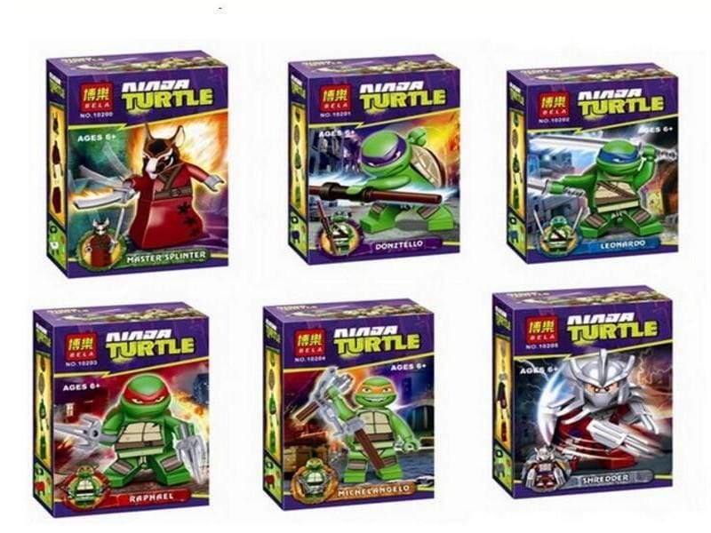 Ninja Turtle building blocks - Blocks