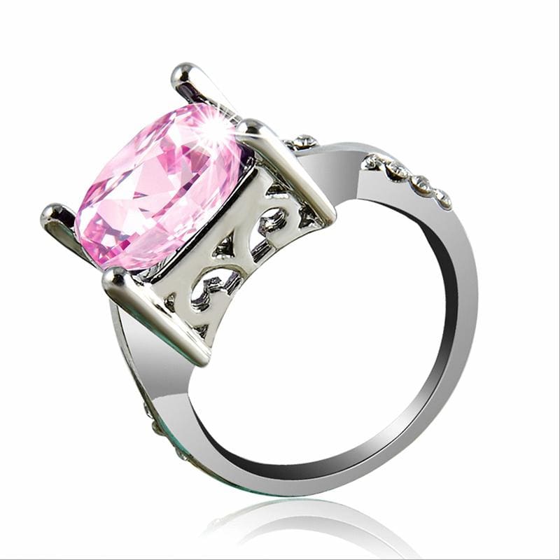 Ornate Amethyst Ring - Engagement Rings