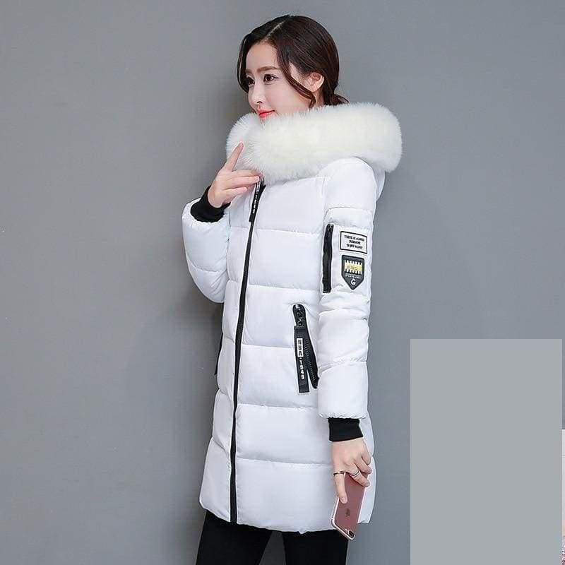 Parka Winter Coats Women Just For You - White / XS - Women Coat