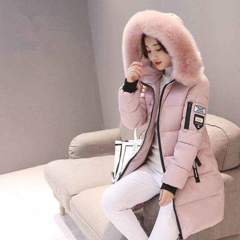 Parka Winter Coats Women Just For You - Pink / XS - Women Coat
