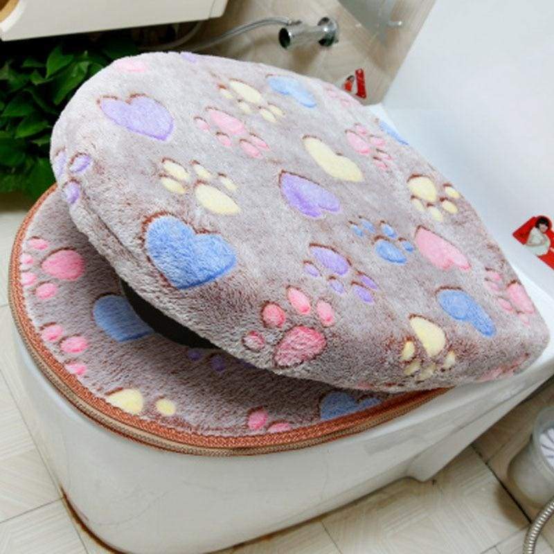 Plush Toilet Cover Just For You - Toilet Seat Covers