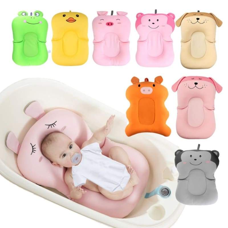 Portable Air Cushion Bed for Infant Bath - Baby Tubs