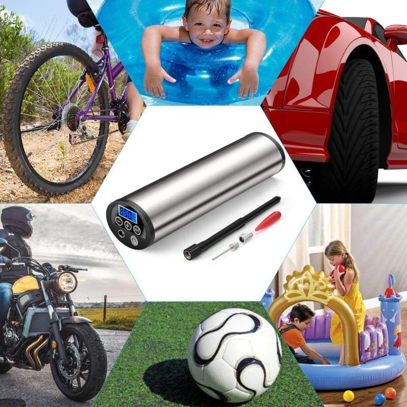 Portable Air Pump Just For You - with 3 charger - Out door Activity Cycle and Car