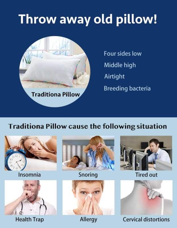 Protection Neck Pillow for Bed - Travel Pillows