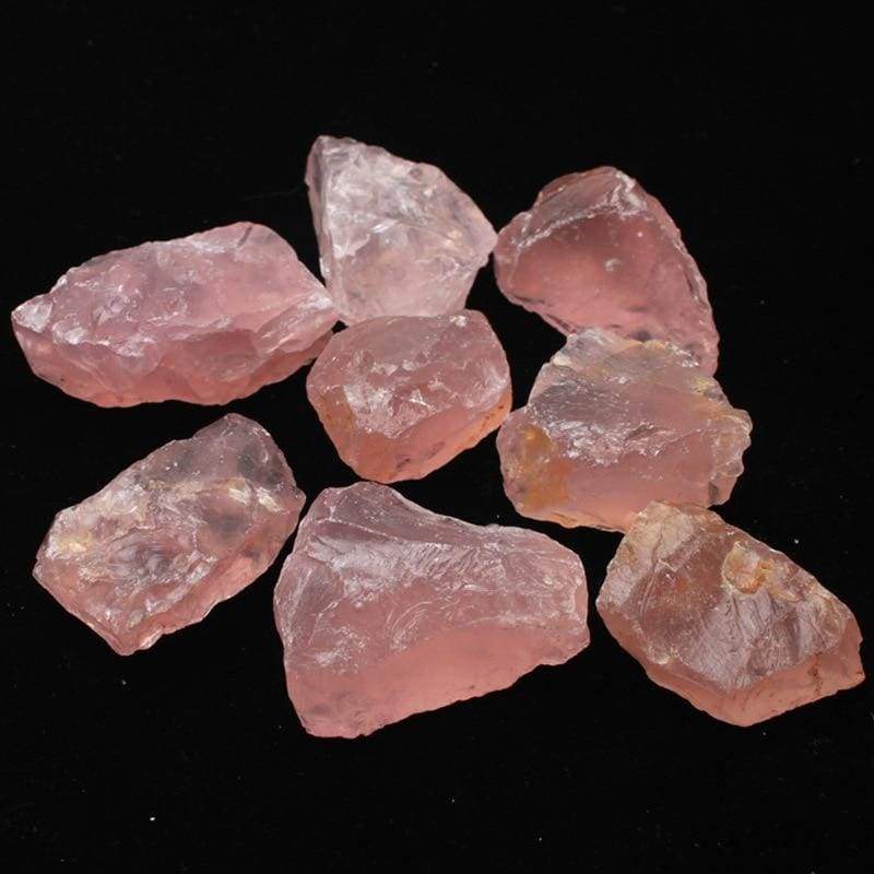 Raw Rose Quartz Crystal - Stones