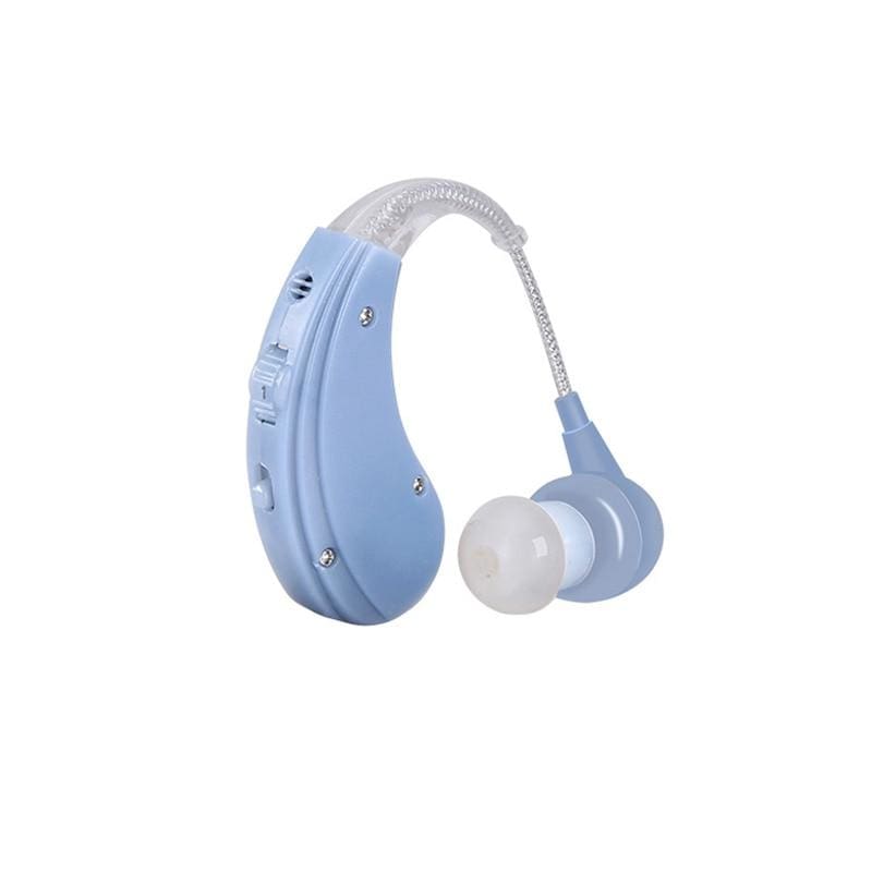 Rechargeable BTE Hearing Aid - Blue - Ear Care