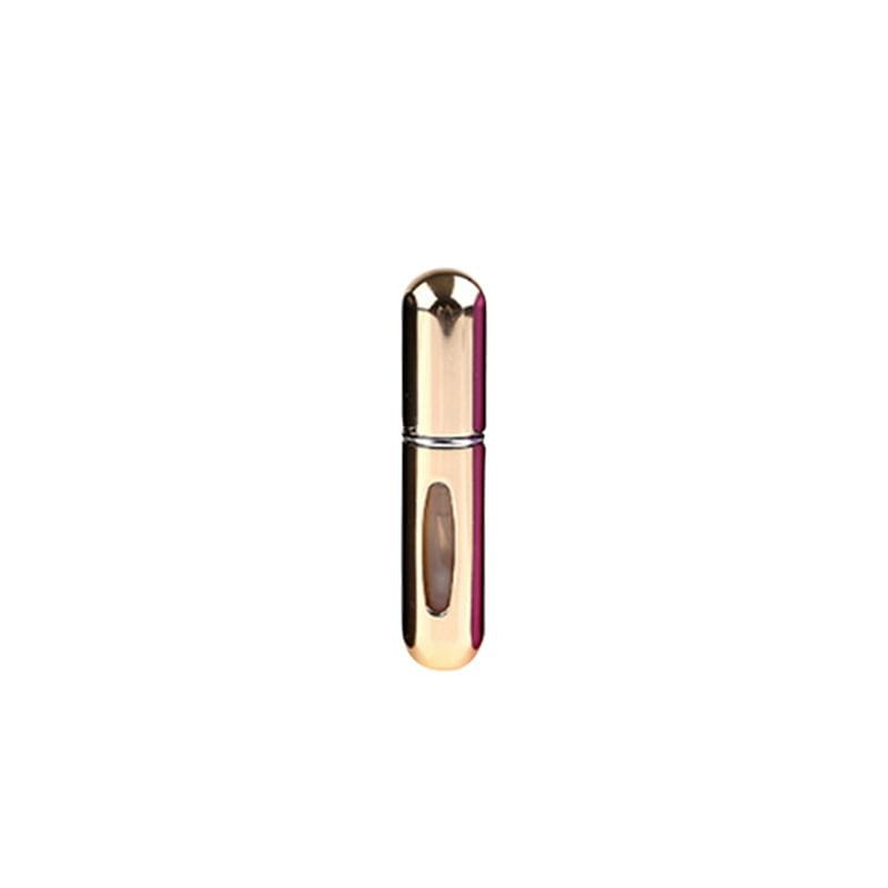 Refillable Mini Perfume Bottle - 5ml / Bright gold / Metal - Refillable Bottles