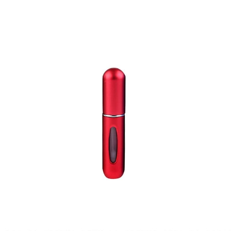 Refillable Mini Perfume Bottle - 5ml / red / Metal - Refillable Bottles