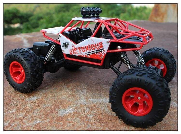 Remote Control Rock Crawler Just For You - RED 2 BATTERY - kids Car