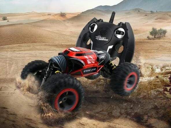 Remote Control Rock Crawler - Love Red - Kids Toys