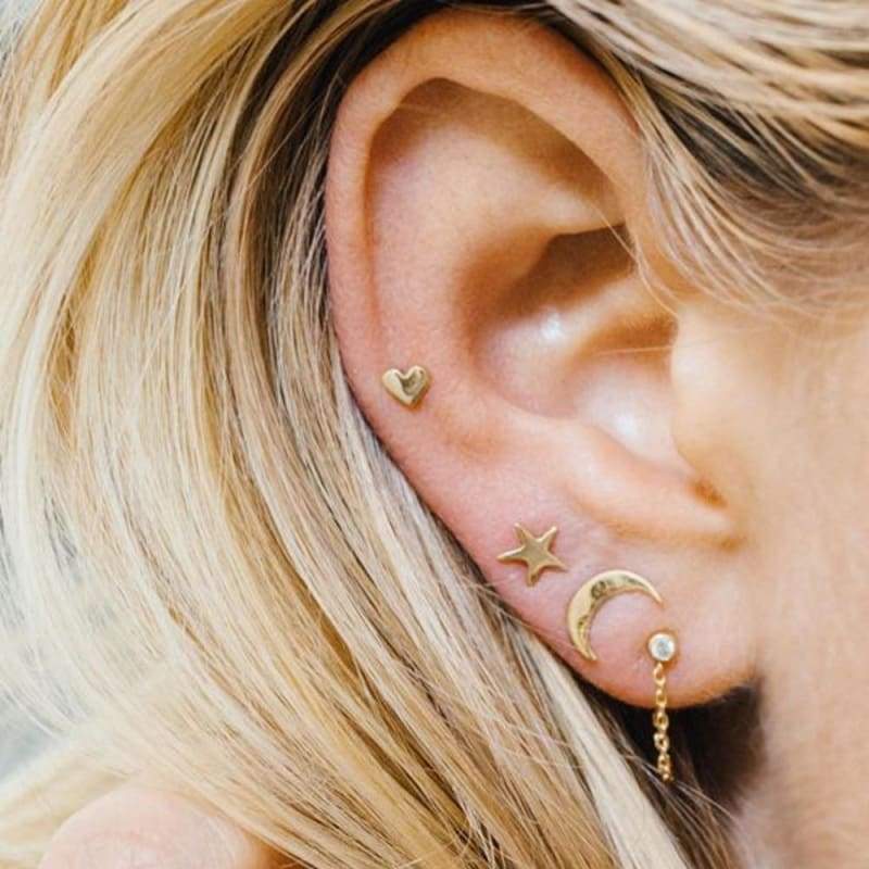 Romantic Small Stud Earrings - Stud Earrings