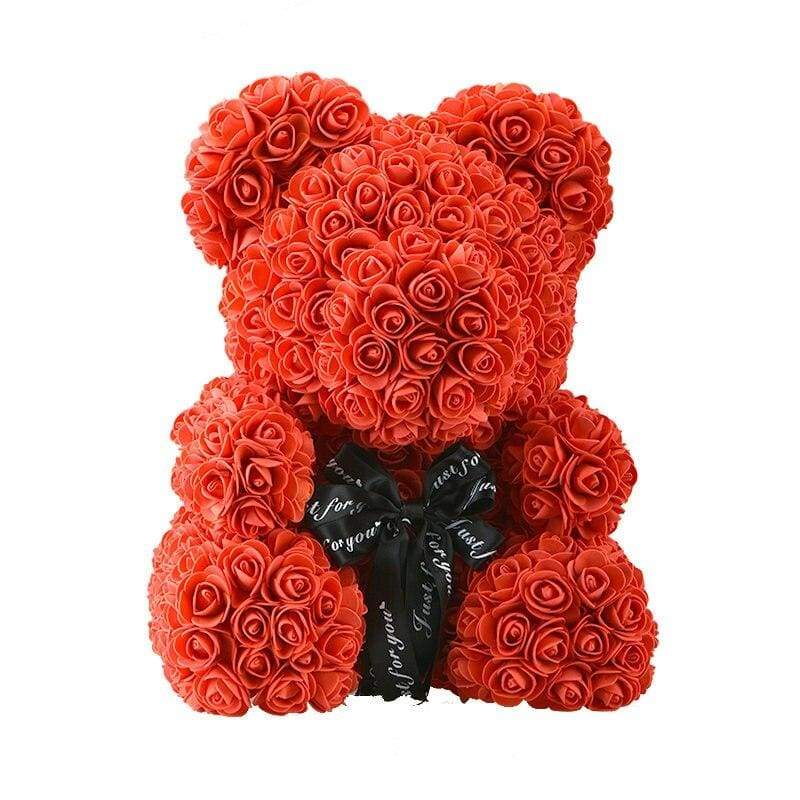 Rose Teddy Bear Just For You - 40cm red bear - Teddy Bear