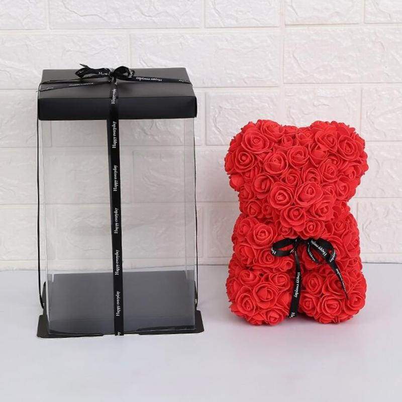 Rose Teddy Bear Valentines Gift Just For You - Teddy Bear1