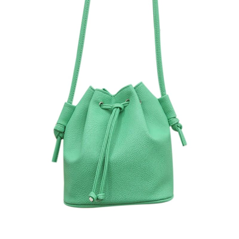 Small Womens Messenger Bag - Green - Shoulder Bags