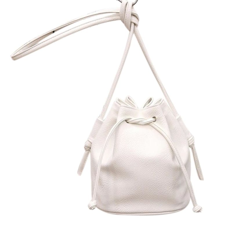Small Womens Messenger Bag - White - Shoulder Bags