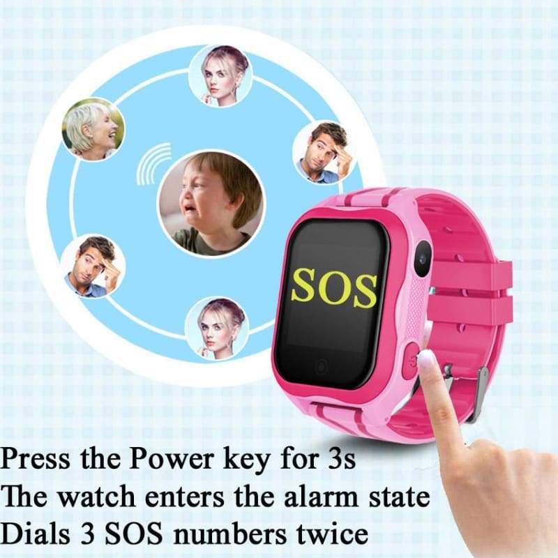 Smart GPS WIFI Tracker Watch for Kids - Smart Watches