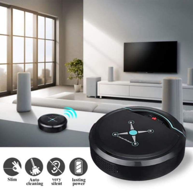 Smart Robot Vacuum Cleaner Just For You - Black - Vacuum Cleaner
