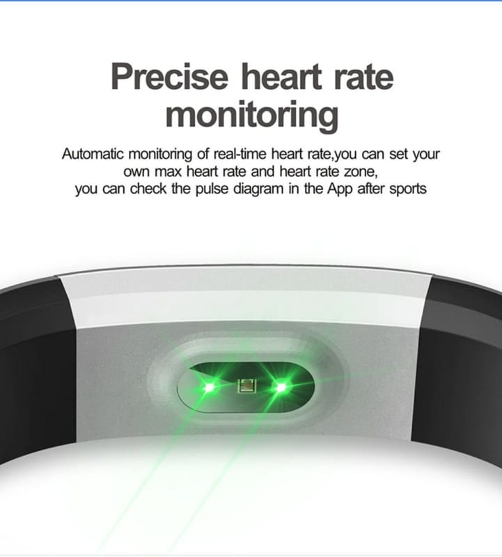 Smart Sports Wristband Plus HR Fitness Tracker - Smart Wristbands