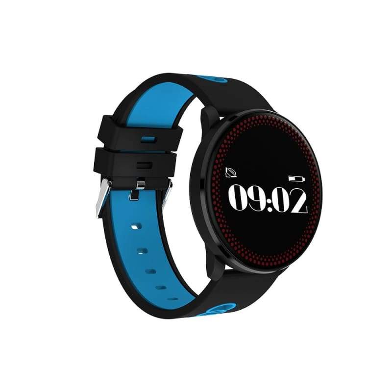 Smart Sport Watch - Black And Blue - Smart Wristbands