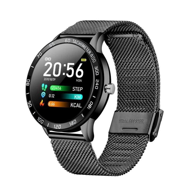 Smart Watch OLED Multi-Function Mode Sport - Black - Smart Watches1