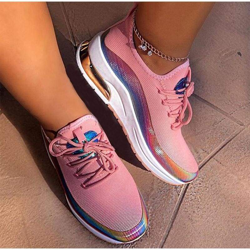 Sneaker Ladies Colorful Cool Shoes - Pink / 41