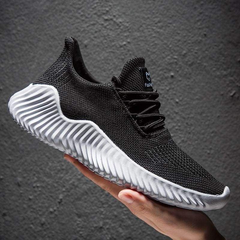 Sneakers Breathable Casual Boost Shoes - Black / 13 - Mens Casual Shoes