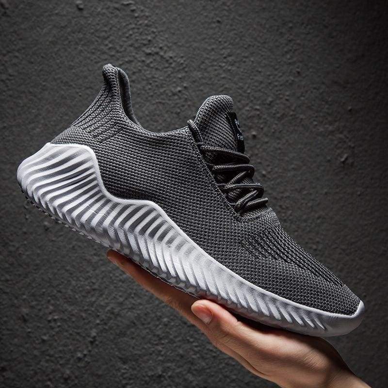 Sneakers Breathable Casual Boost Shoes - Gray / 13 - Mens Casual Shoes