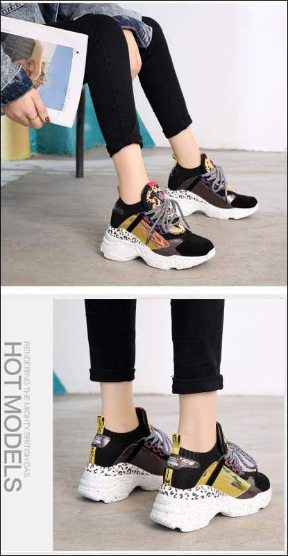 Sneakers Horsehair Shoes - Women Shoes