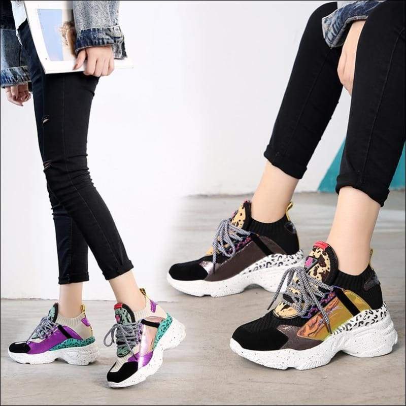 Sneakers Horsehair Shoes - Women Shoes