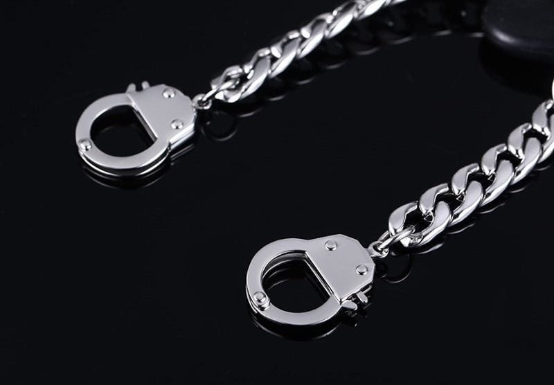 Stainless steel handcuffs - Charm Bracelets
