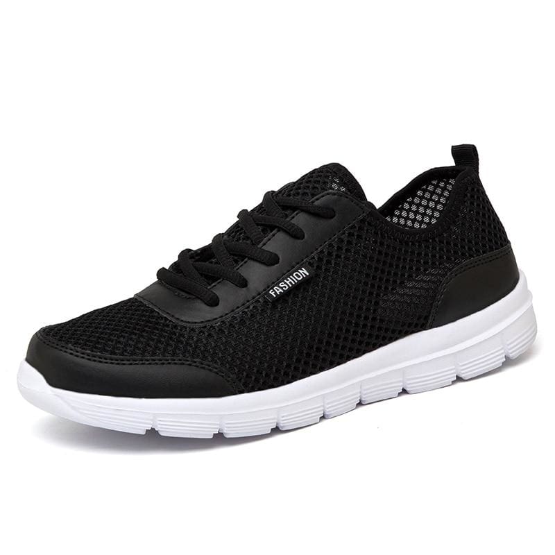 Summer Casual Shoes Fashion Breathable Mesh - black / 3.5 - Mens Casual Shoes