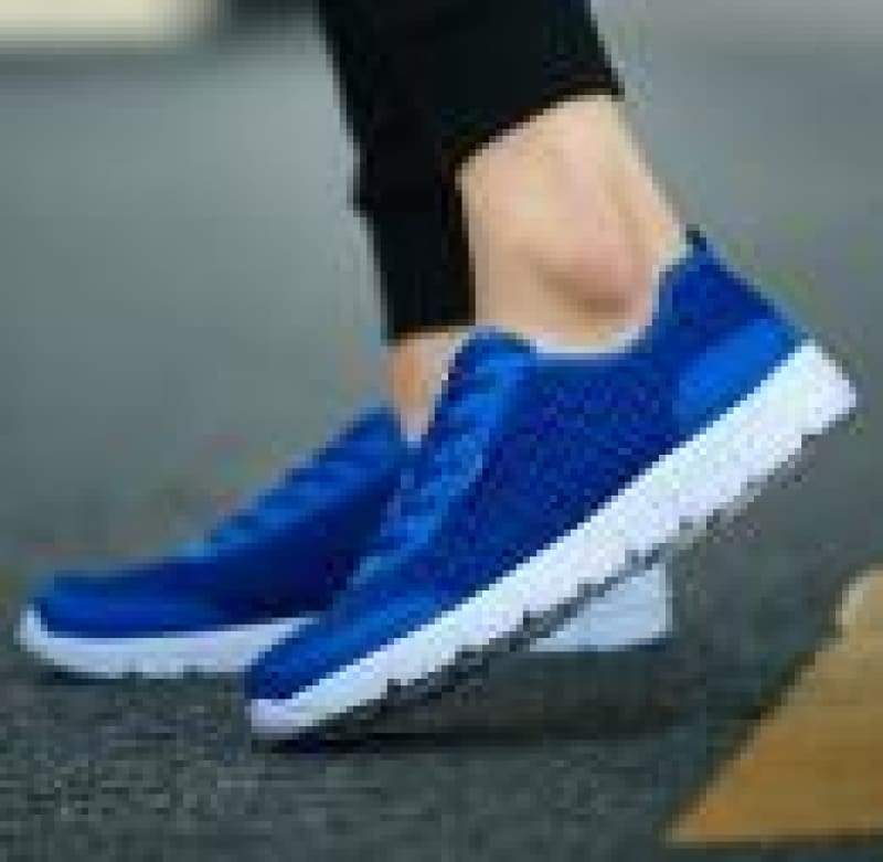 Summer Casual Shoes Fashion Breathable Mesh - dark blue / 3.5 - Mens Casual Shoes