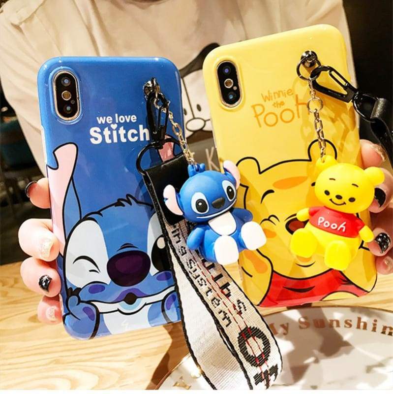 Super-Cute Characters Animated Phone Case - Fitted Cases