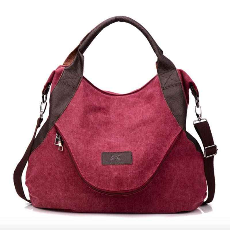 The canvas tote handbag - Shoulder Bags