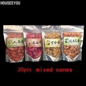 Tiny Buddha Incense Just For You - 20pcs mixed cones - Incense & Incense Burners