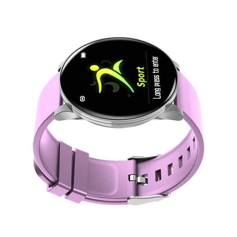 Touch Screen Smartwatch Just For You - Pink silican - Smart Watches1